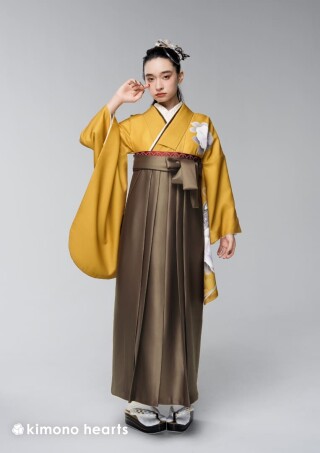 No.5907 からし色×ブラウン