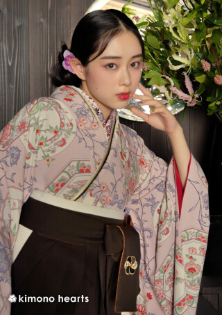 東洋ピンク×茶