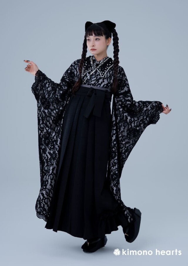 黒レース/黒の衣装画像1