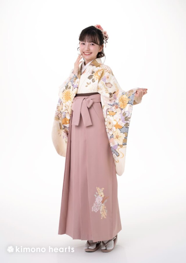 生成り/くすみピンクの衣装画像1