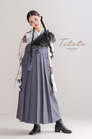 No.13818 ホワイト×グレー