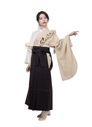 No.11969 白・ベージュバイカラー