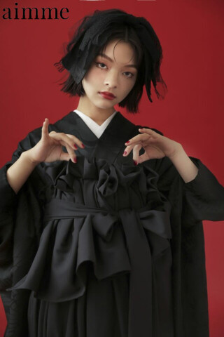 No.13743 aimme　original　tiered　frill　 HAKAMA