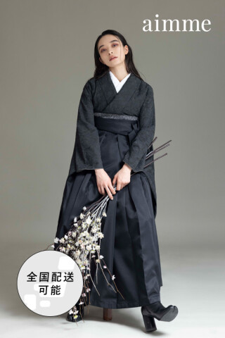 No.13748 aimme　black　HAKAMA