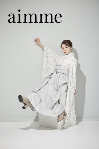 No.13751 aimme　light gray　HAKAMA