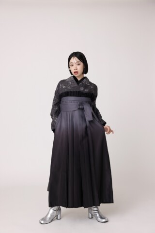 aimme　 gray gradation　HAKAMA