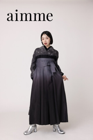 aimme　 gray gradation　HAKAMA