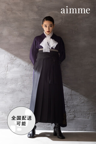 No.14703 紫×黒