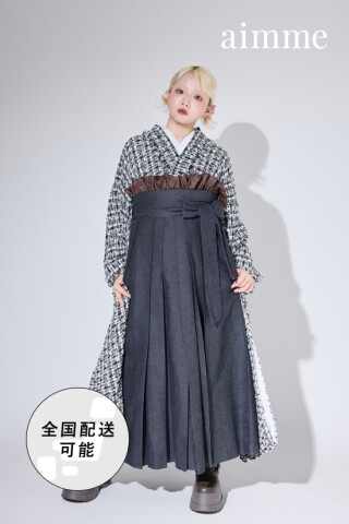 No.14707 黒×デニム