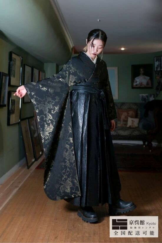 アラベスク・ゴールド × オリジナル蛇袴の衣装画像1