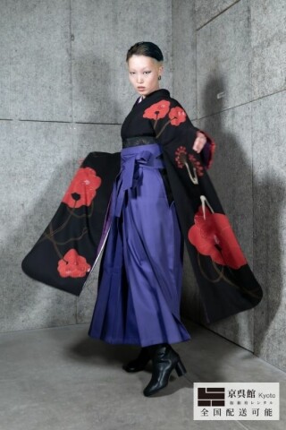 No.13533 フランボワーズスワロ × 無地袴