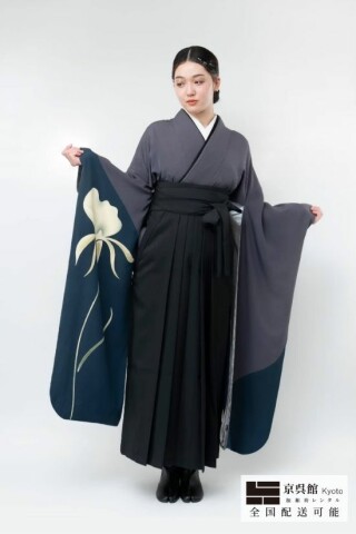 No.13535 蘭 × 無地袴