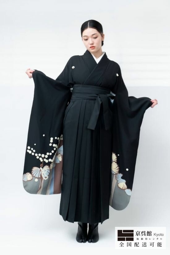 真珠ひろい × 無地袴の衣装画像1