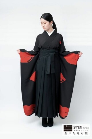 No.13538 唇クチビル × 無地袴