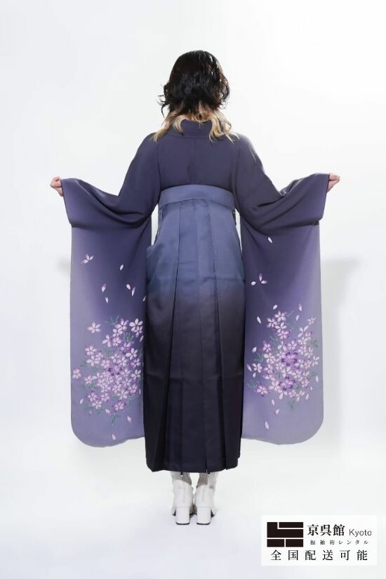 袖桜 × グラデーション袴の衣装画像2