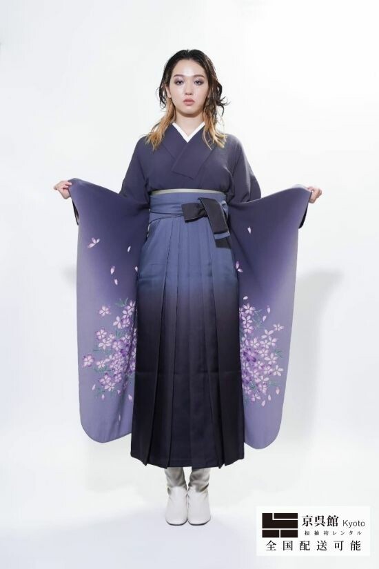 袖桜 × グラデーション袴の衣装画像3