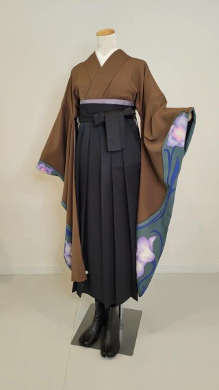 No.13557 壺蘭 × 無地袴