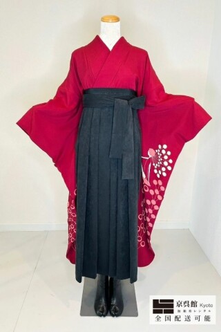 No.13558 野原の妖精スワロ × オリジナルスエード袴