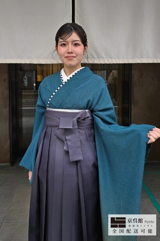 極鮫ぼかし × グラデーション袴の衣装画像2