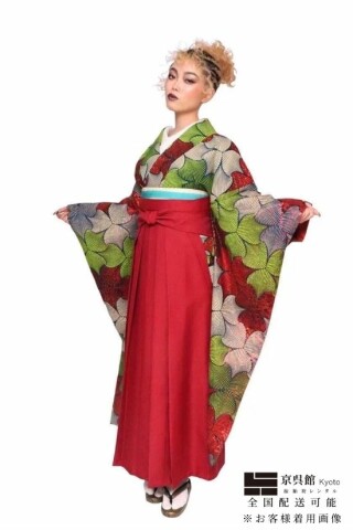 WAFRICA着物 × 無地袴