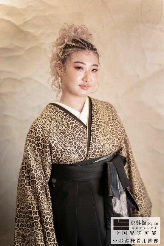 WAFRICA着物 × 無地袴の衣装画像3