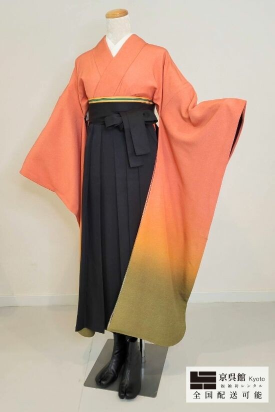 極鮫ぼかし × 無地袴の衣装画像1