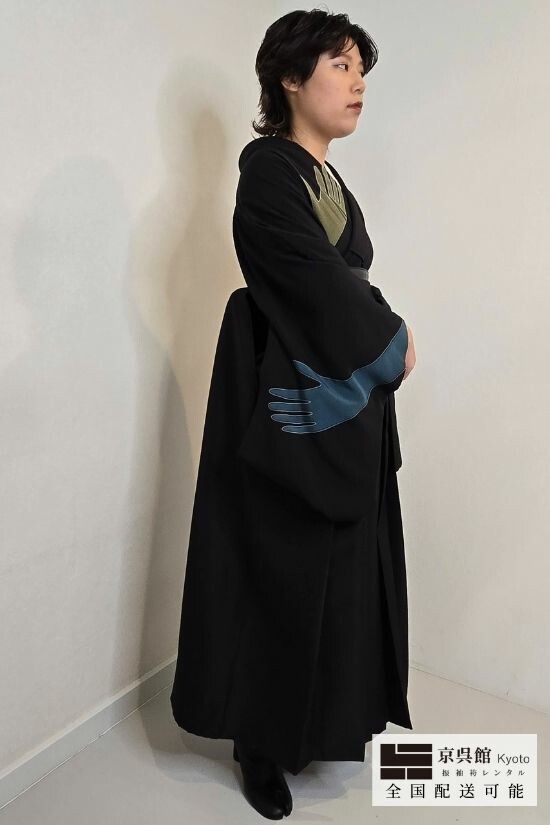 手 × 無地袴の衣装画像1