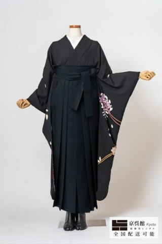 No.14081 花かんざし×無地袴