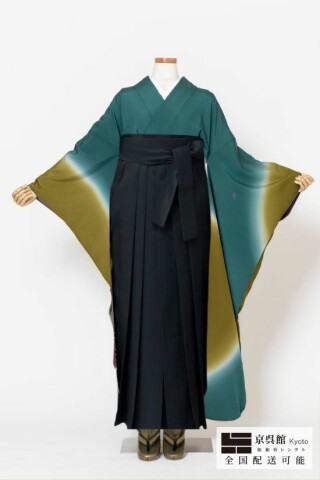 No.14082 二色ぼかし×無地袴