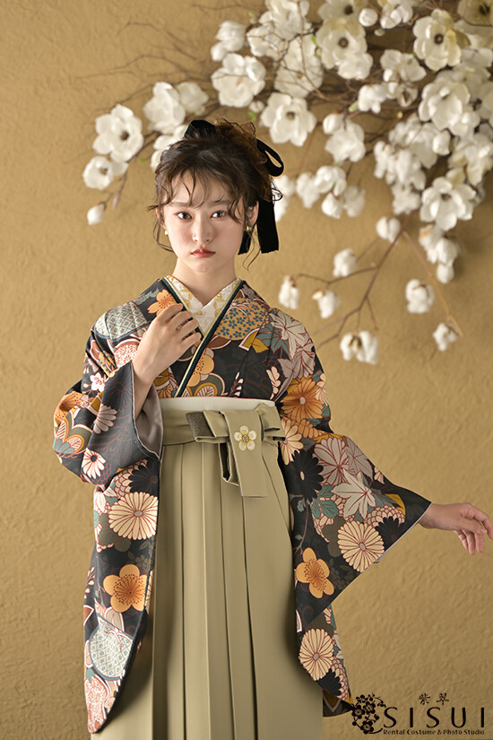 着物_1865 【JAPAN STYLE×中村里砂】袴_1221Bの衣装画像2