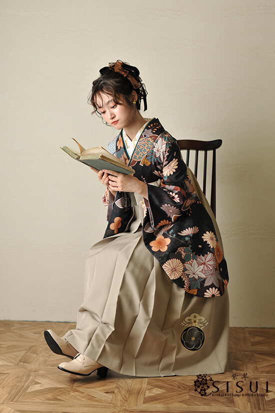 着物_1865 【JAPAN STYLE×中村里砂】袴_1221Bの衣装画像3