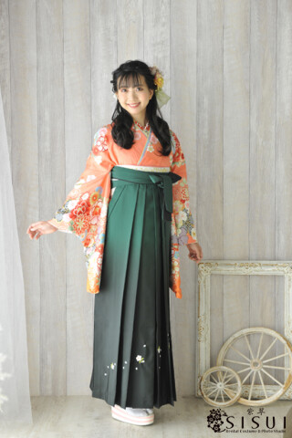 No.7032 着物_1197　袴_1063E