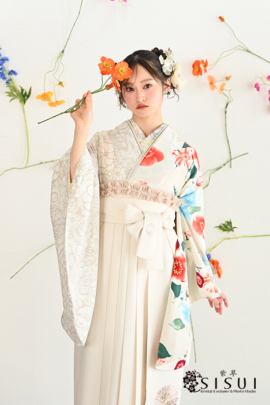 着物_1913 【JAPAN STYLE×中村里砂】袴_1234Aの衣装画像2