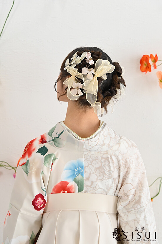 着物_1913 【JAPAN STYLE×中村里砂】袴_1234Aの衣装画像3