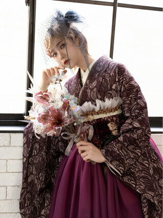 -Raffine mocha- モカレース&リボンの衣装画像1