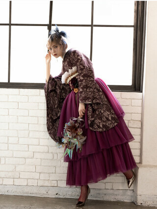 -Raffine mocha- モカレース&リボンの衣装画像2