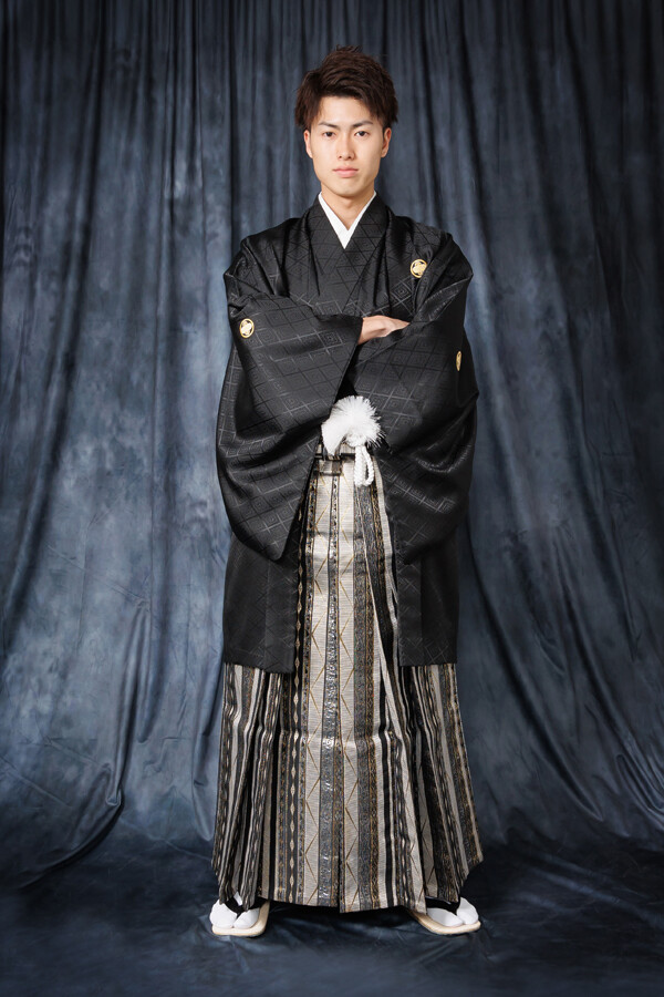 卒業式 男袴レンタルの衣装画像2