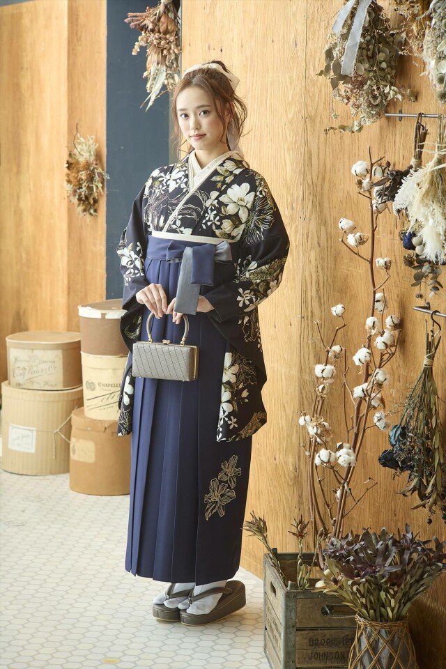 卒業式着物＆袴レンタルパックの衣装画像1