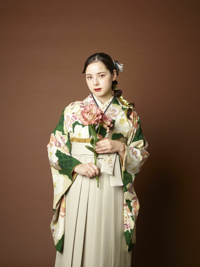 卒業式着物&袴レンタルパックの衣装画像2