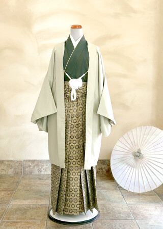 No.14124 卒業式男性袴・紋服レンタル