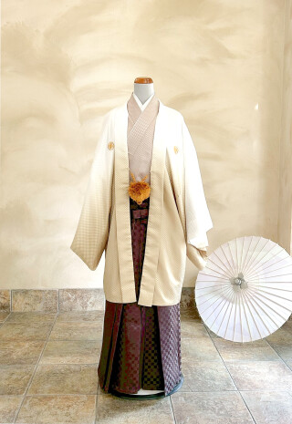 No.14128 卒業式男性袴＆紋服レンタルプラン