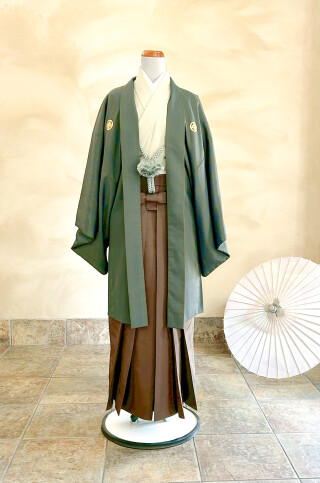 No.14129 卒業式男性袴＆紋服レンタルプラン