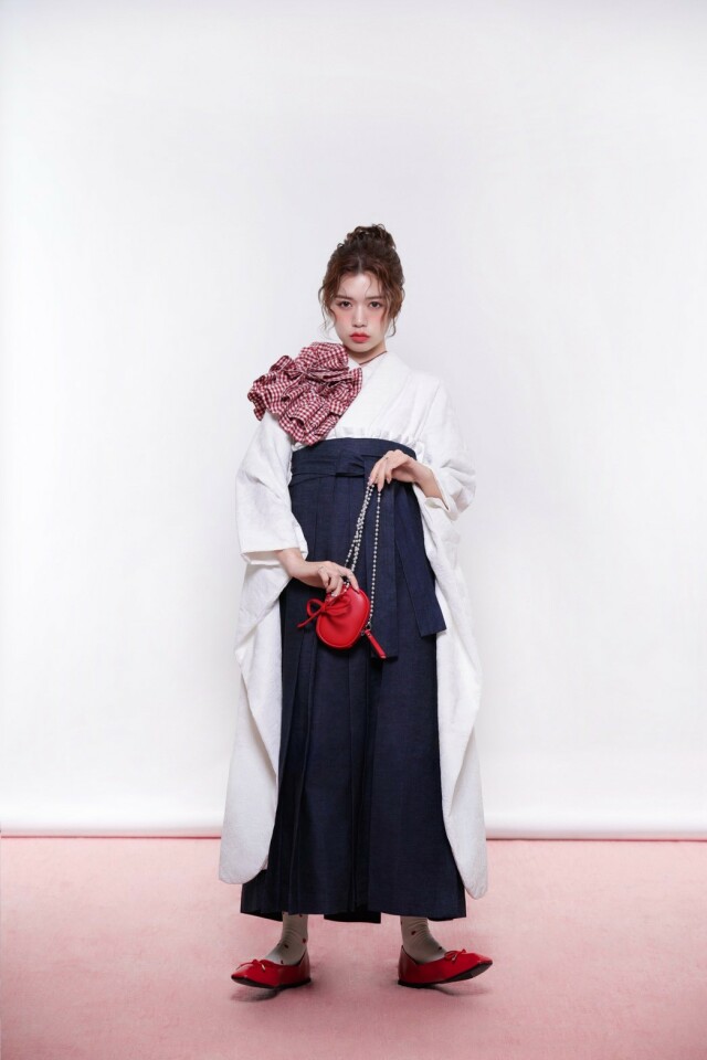 aimmeオリジナルデニム袴の衣装画像1