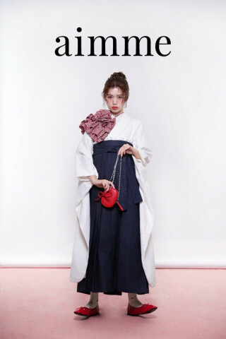 aimmeオリジナルデニム袴