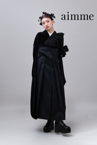 No.7579 オリジナル衣装ベロアブラック