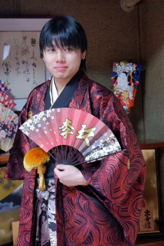 成人式　紋付袴セット