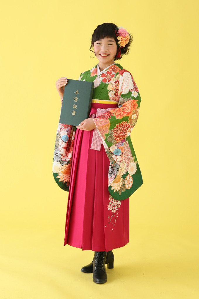 卒業袴衣裳レンタルプラン(小学生)
