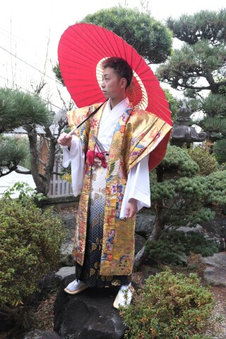 No.4942 成人式　紋付き袴セット