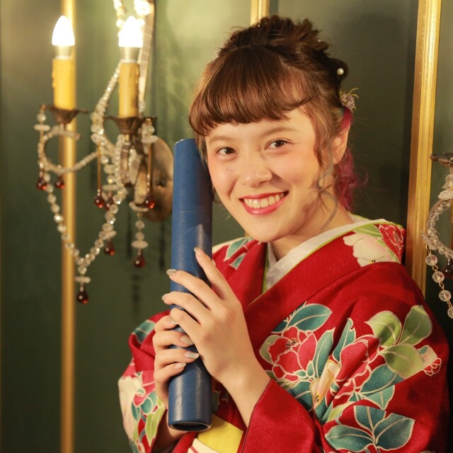 平和屋着物●女性　行灯袴　抽象文様　洗える着物　DABD9495ud 平和屋着物○女性 行灯袴 縞 洗える着物 DABD9494udの通販 by 平和屋