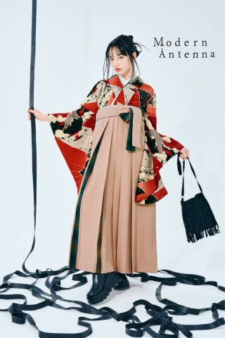 No.5494 Modern Antenna　新作袴①